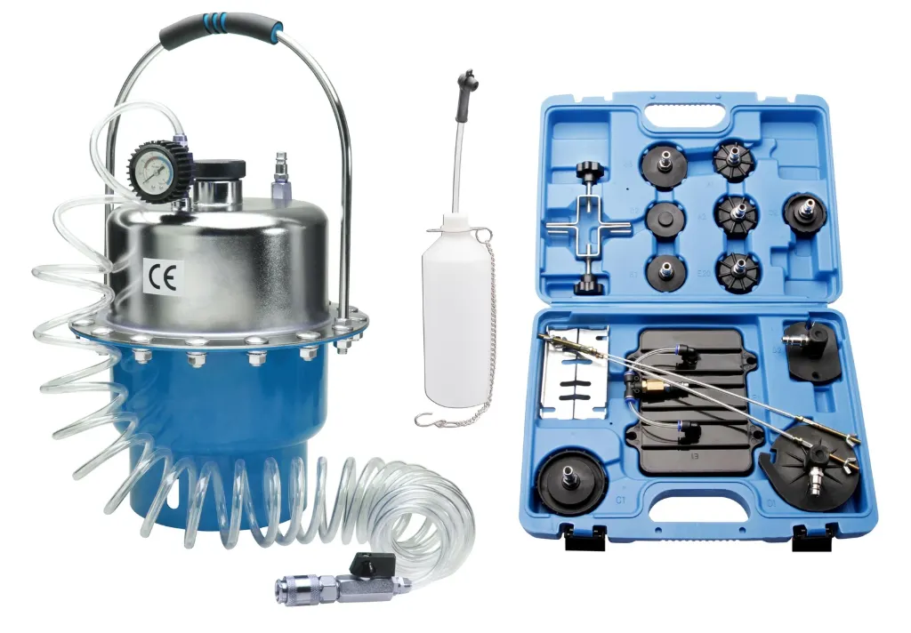 Bremsen entlüften Bremsenentlüftungsgerät Adaptersatz 11 Stück Bremsen