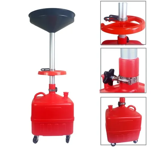 Ölauffangwagen 35L Ölauffanggerät Ölauffangrollwagen Ölauffangbehälter 69-175cm