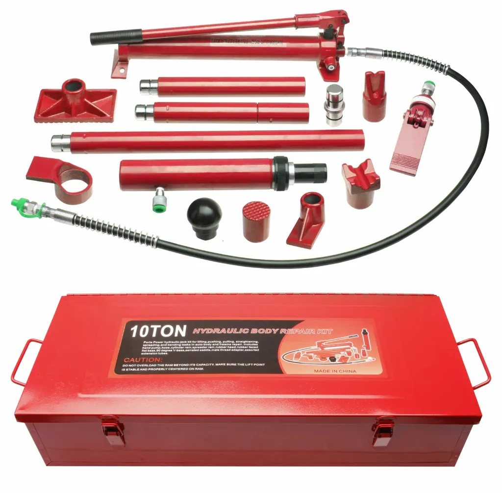 Hydraulische Karosseriepresse 10 To. Richtsatz Presse Spreizer Dozer Ausbeulsatz